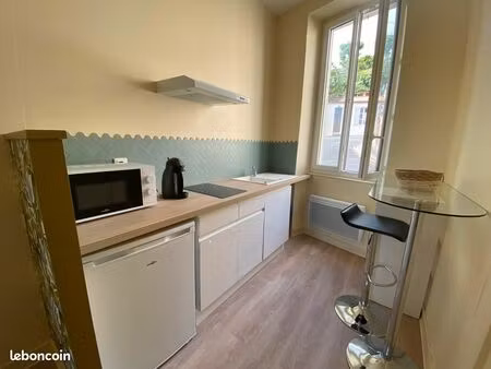 studio meublé 21m² angoulême disponible