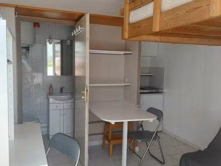 appartement - 1 pièce - 12m2 + mezzanine 3m2
