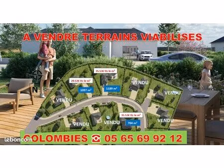 terrains viabilises communaux
