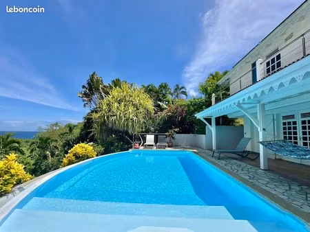 superbe villa d'architecte  vue mer  piscine débordement  5 chambres & 5 sdb - un havre de