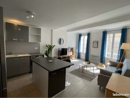 loue superbe t2 meublé 42m2