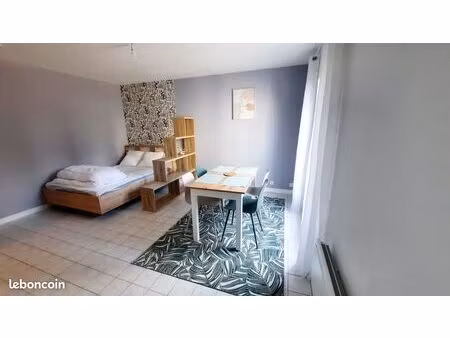 studio rénové et meublé - centre ville vierzon