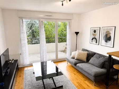 t2 meublé 39 m² - parking sous sol - balcon – résidence 2015