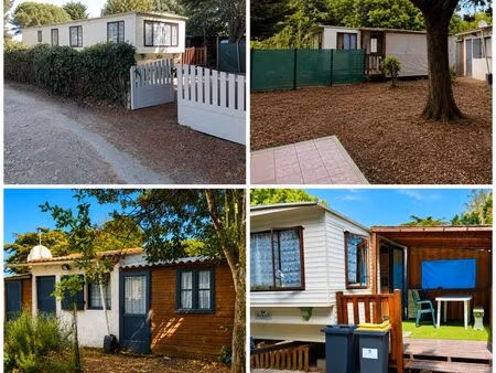 terrain avec mobil-homes