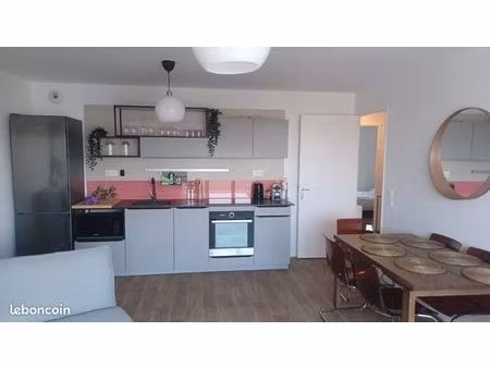 magnifique f3 meublé de 85 m² avec grand balcon – résidence neuve sécurisée