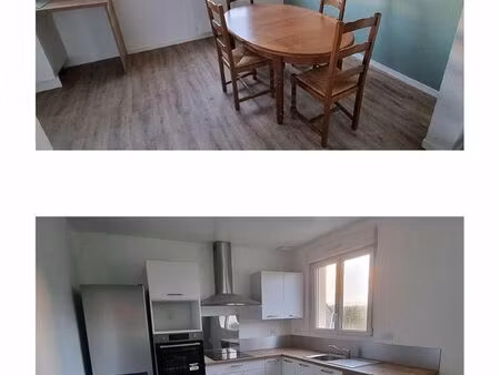 appartement lumineux au première étage refait à neuf t3