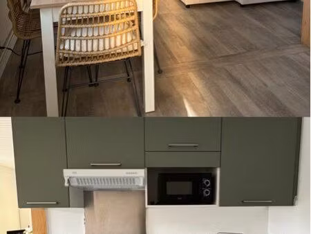 bel appartement moderne   non meublé