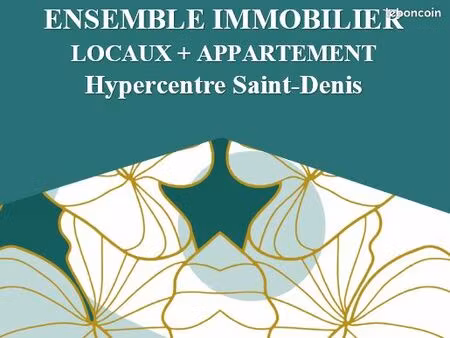 immeuble 171 m² saint-denis