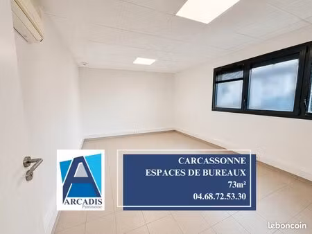 bureaux 73 m² carcassonne