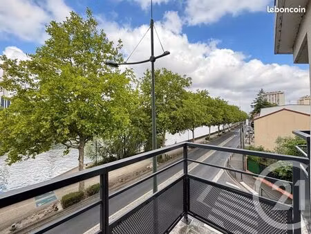 appartement 4 pièces 79m² en bord de seine