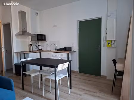 studio étudiant t1 bis meublé 27m2