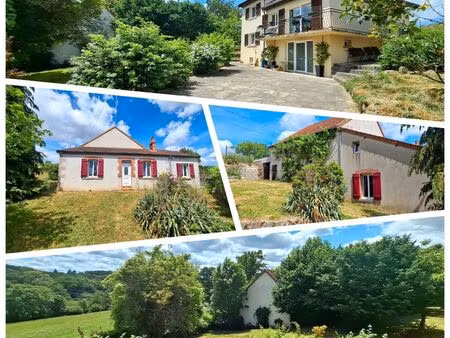 ensemble de 2 maisons avec grand terrain et dépendances