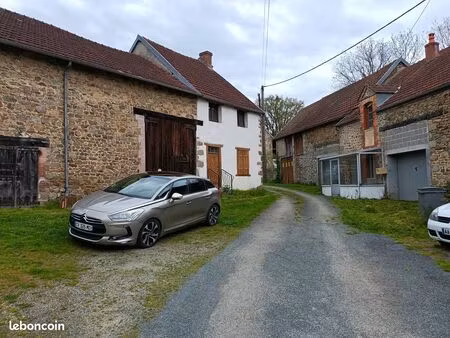 vend 2 maisons avec un terrain