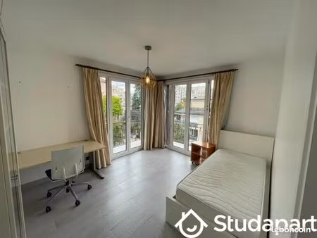 chambre 1 pièce 14 m²