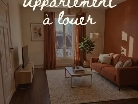t2 meublé de 40m² – rénovation récente – proche centre-ville