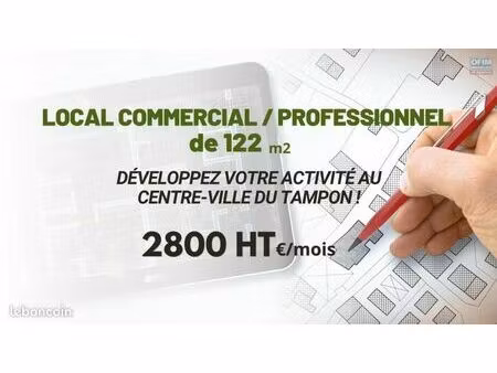 local commercial 122 m²