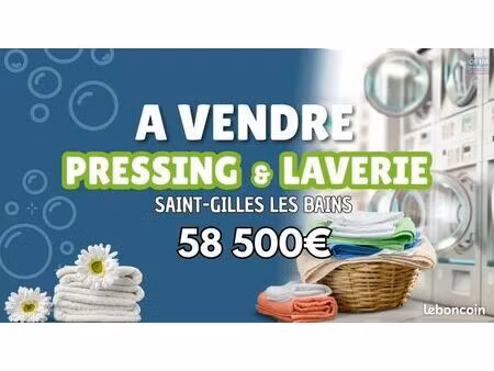 local pressing  laverie 50 m²
