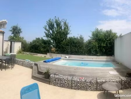 maison contemporaine 112 m² – 4 chambres – piscine chauffée – saint-médard-d'aunis