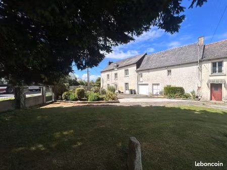 maison familiale à louer – 4 chambres avec jardin paysagé et bassin – proximité caulnes / 
