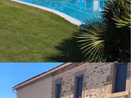 bâtisse rénovée+ terrain constructible + dépendances sur. 2250 m2
