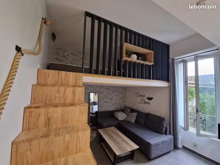 joli studio meublé avec cave