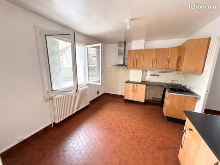 appartement en duplex de 105m² - rez-de-jardin - petite copropriété