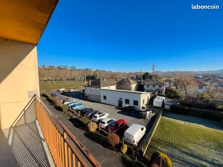 appartement meublé t3 rénové – 60 m² avec balcon  garage  cave et climatisation – malemort