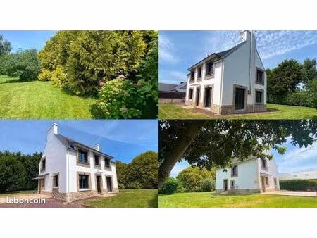 maison néo-bretonne rénovée - 144 m2 au sol - terrain constructible paysagé