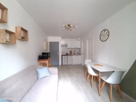 f2 meublé 25 m² – centre-ville – idéal étudiant – 620 /mois cc