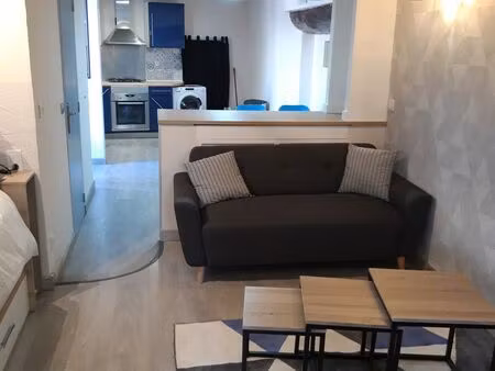 t1 bis 39m² meublé rdc université-chu