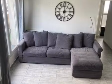 f2 meublé de 44m² avec balcon filant & parking