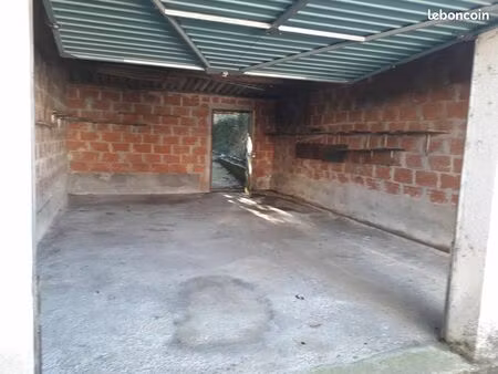 garage et terrain