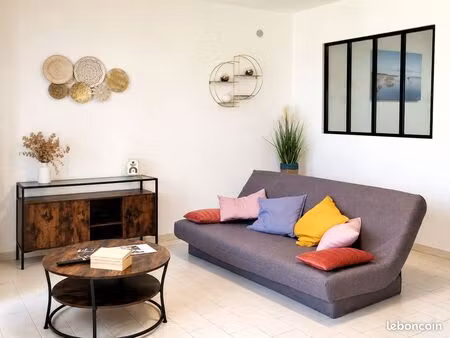 joli appartement meublé de 39 m² (avec climatisation) - quartier jean jaurès - sans frais 
