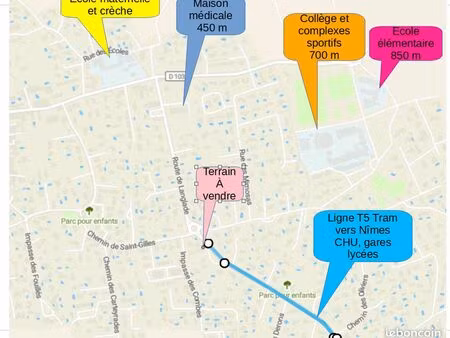 beau terrain à bâtir hors lotissement très bien situé