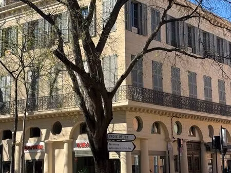 plateau à aménager – immeuble et copro entièrement rénové à neuf – centre ville nîmes – fo