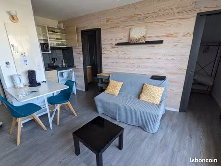 appartement t2 meublé 26 4m² + terrasse + parking – les minimes (bail mobilité pour étudia
