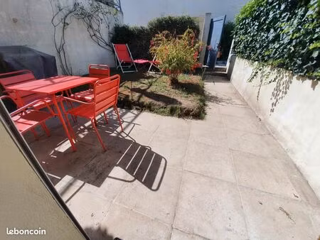 bail etudiant t2 avec jardin
