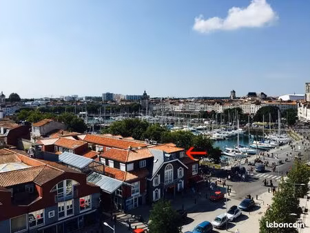 t2 meublé – bail mobilité - sur le vieux port – la rochelle – spécial salariés saisonniers