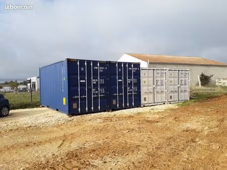 loue box / container de stockage sécurisé 20 pieds (33m³)