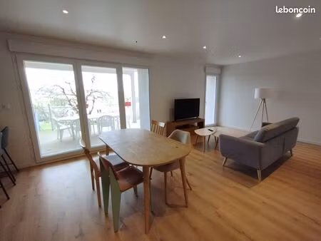 t3 meublé avec grand jardin - chemaudin