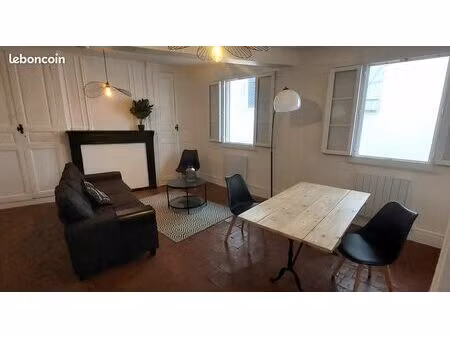 t1 meublé 39 m² tout équipé cœur de ville
