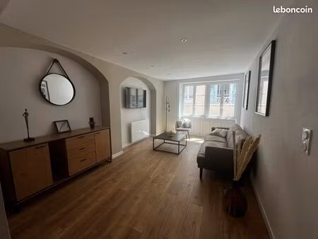 appartement meublé au centre de montbéliard - 50 m² - 1 chambre