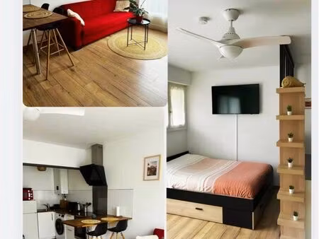 studio lumineux cosy avec parking et balcon