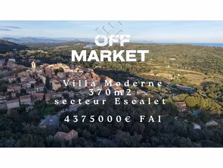 villa de luxe à vendre à ramatuelle