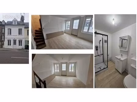 maison de ville 70m² proche centre ville pont-audemer