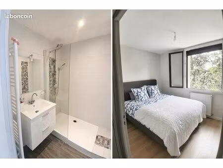 t4 de 76 m² entièrement rénové avec terrasse-balcon et cave