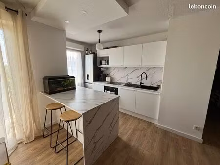 t3 lumineux 61 m² à léguevin – balcon  parking  proche commodités