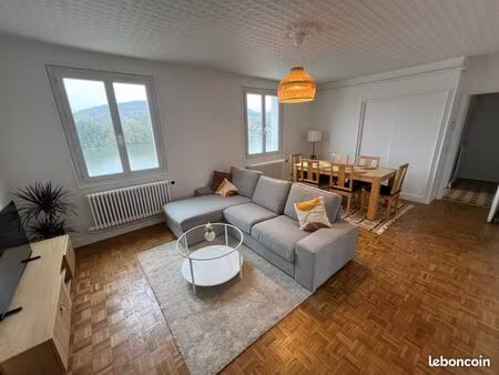 appartement t3 - 75 m2 - centre ville - bord de seine