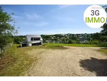 penzé – 4 chambres – maison contemporaine re2020 – vue dégagée – 2400 m² constructibles