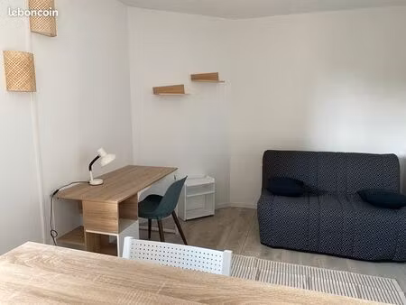 studio meublé 22m² proche grandmont et 2 lions